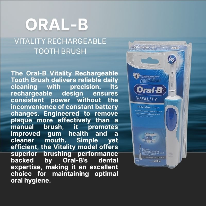 Oral-B Vitality Rechargeable Tooth Brush Oral-B Vitality Rechargeable Tooth Brush